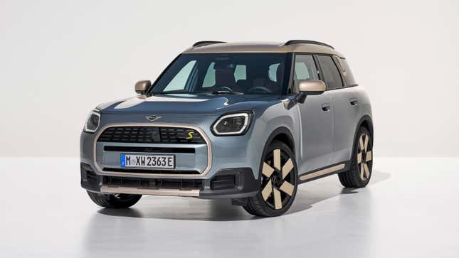 Image for article titled The Electric Mini Countryman Will Produce Over 300 HP