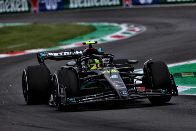 Hamilton, ItalianGP, Mercedes, Russell