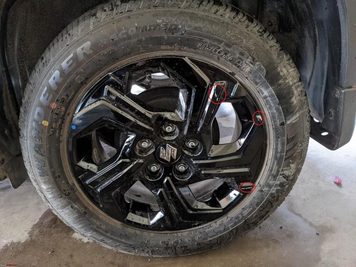 Scratches on my black-painted alloy wheel: How do I get rid of them?, Indian, Member Content, Alloy wheels, Painting, damage