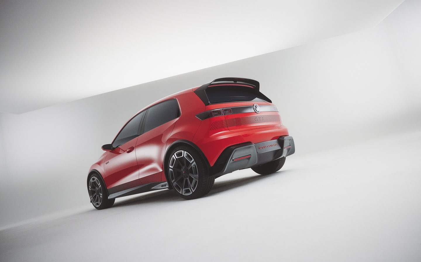 concept car, electric, hot hatch, id. gti, munich motor show, volkswagen, volkswagen id. gti concept previews fast version of forthcoming id.2 electric car