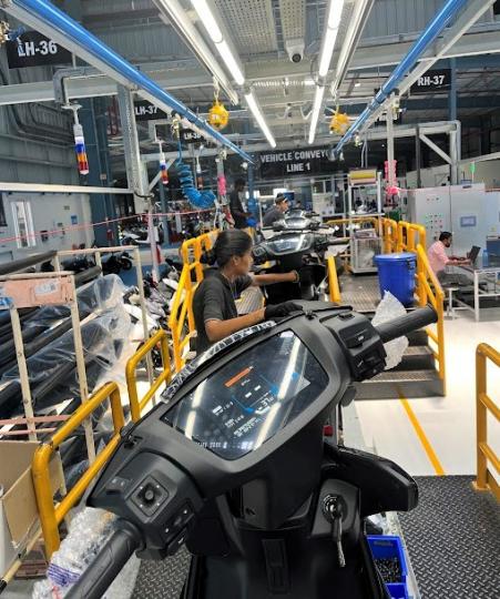 Ather 450S electric scooter production begins, Indian, 2-Wheels, Ather Energy, Ather 450S