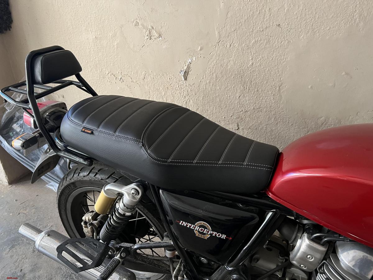 Installed touring seats on my RE Interceptor 650: First impressions, Indian, Member Content, royal enfield interceptor 650