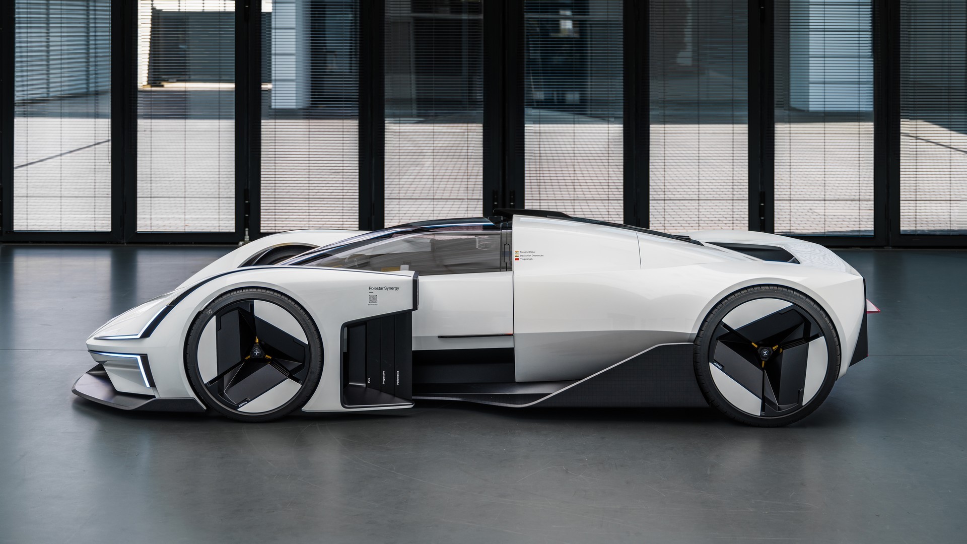 polestar unveils synergy electric fantasy supercar