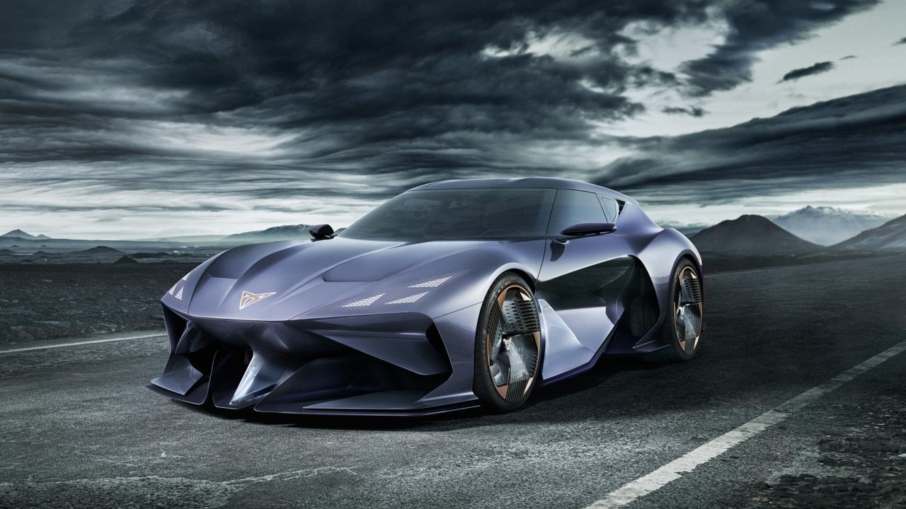 The car will drive like it looks., The Cupra DarkRebel concept could become a reality., Technology, Motoring, Motoring News, 2023 Cupra DarkRebel concept revealed