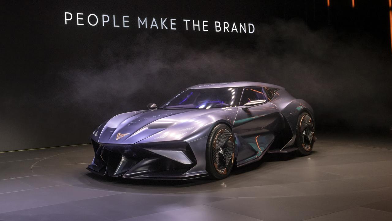 The Cupra DarkRebel concept was revealed at the 2023 Munich motor show., If it enters production it will be the brands most expensive car., The car will drive like it looks., The Cupra DarkRebel concept could become a reality., Technology, Motoring, Motoring News, 2023 Cupra DarkRebel concept revealed