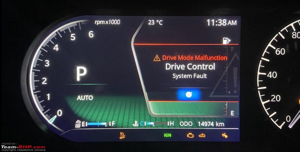 Multiple warnings pop up on my Tata Harrier: SUV has done about 15000km, Indian, Member Content, Tata Harrier, Tata Motors
