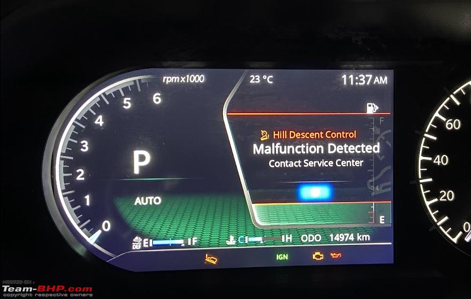 Multiple warnings pop up on my Tata Harrier: SUV has done about 15000km, Indian, Member Content, Tata Harrier, Tata Motors