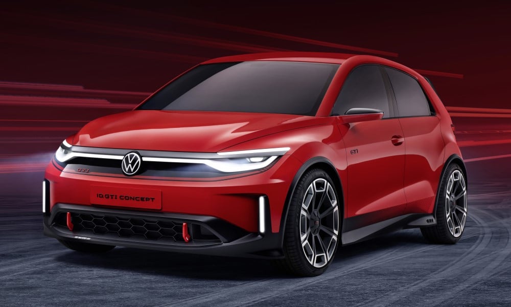 volkswagen previews future hot hatch with id. gti concept
