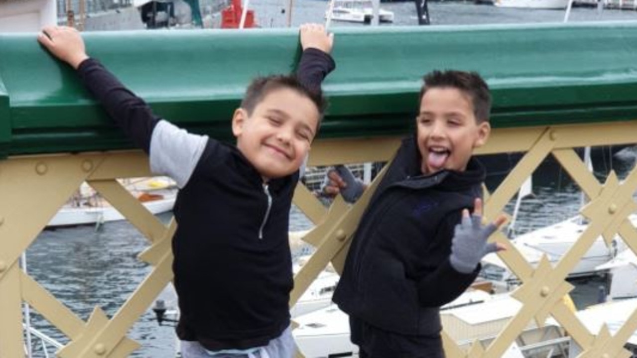 Xavier (aged 10) and Peter Abreu (aged 9) died in the car crash., He was allegedly speeding when he hit a tree near a busy intersection., Jimmy Martin Brito was charged over the fatal crash in Sydney’s south. Picture: 7 News, National, NSW & ACT, Courts & Law, Twist for man charged over horrific deadly crash