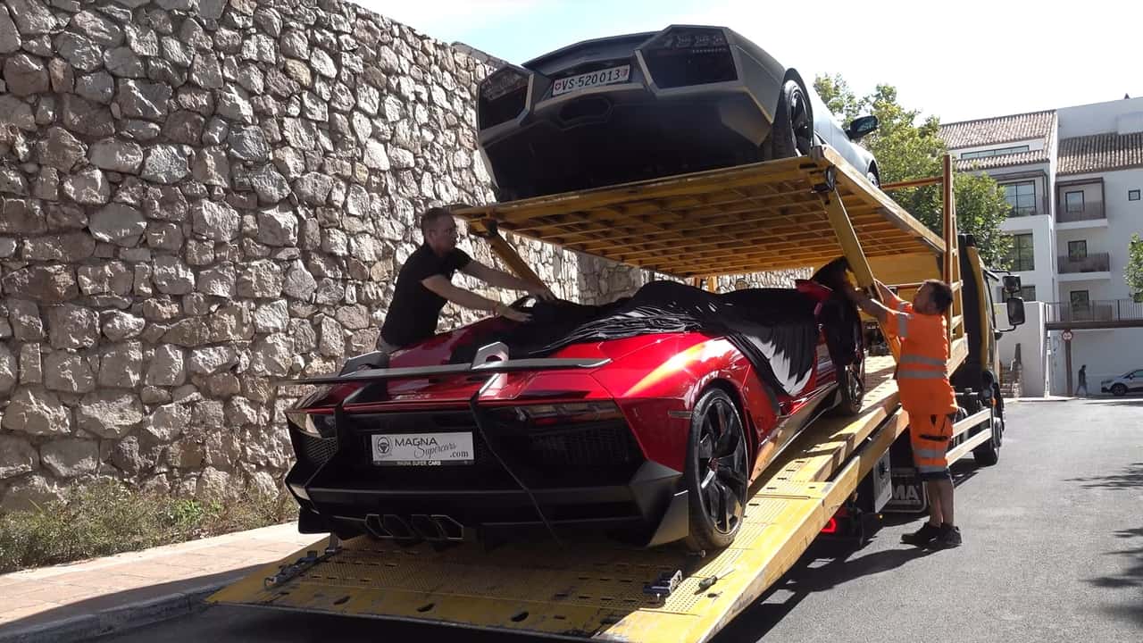 Lamborghini Aventador J and Reventon Ultimae