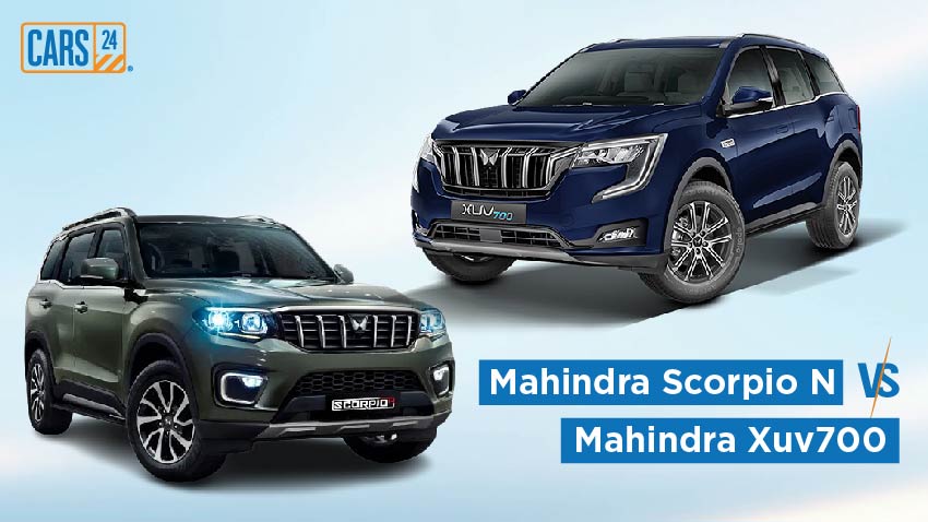 mahindra scorpio n vs mahindra xuv700 comparision – price, features, specifications