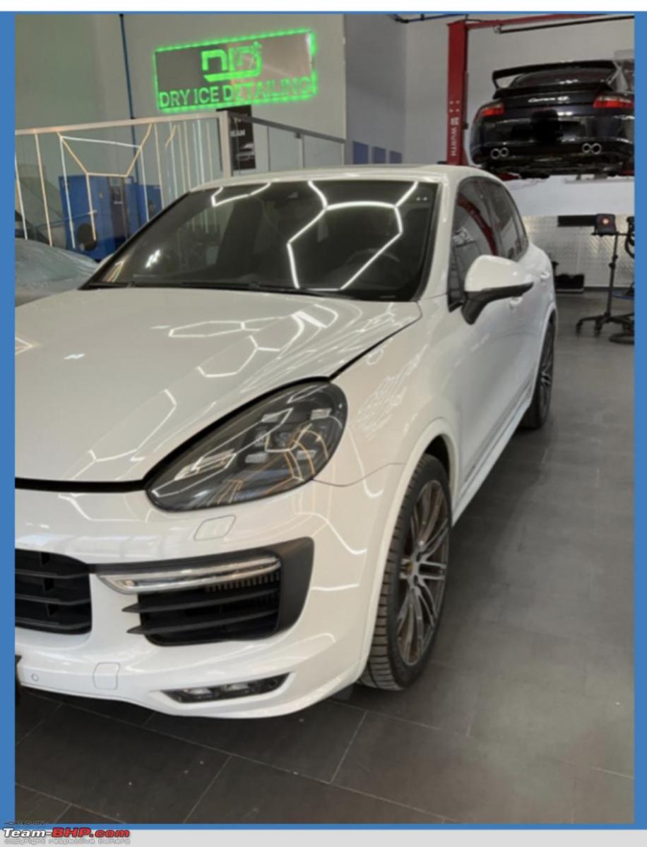 Got dry ice detailing done on my Cayenne GTS: Here's my experience, Indian, Member Content, porsche cayenne GTS, dry ice detailing, car detailing