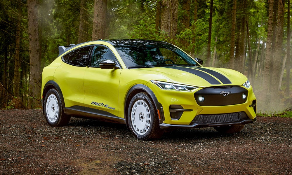the ford mustang joins the off-road trend with super quick mach-e rally