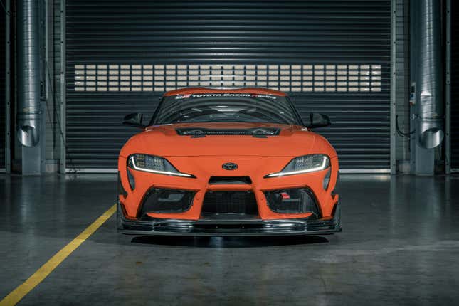 the toyota gr supra gt4 100 edition is a track only supra
