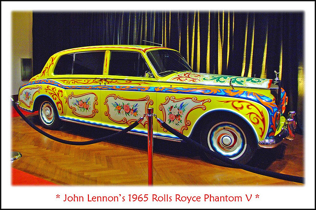 John Lennon’s 1965 Roll’s Royce Phantom V, john lennon, old car, the beatles, tv cars