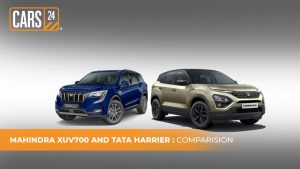mahindra xuv700 vs tata harrier comparision – price, features, specifications