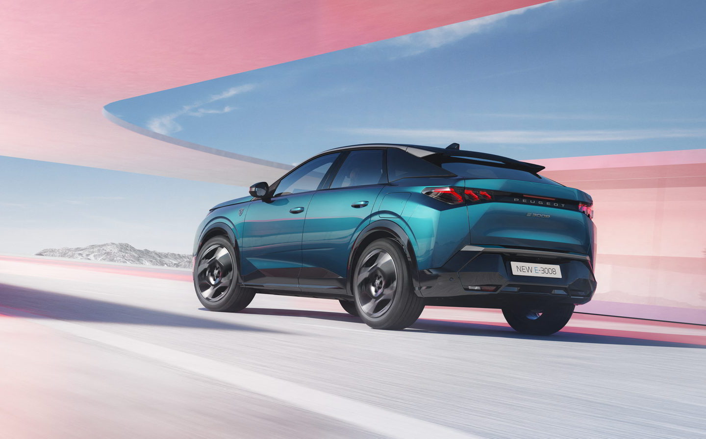 3008, crossover, e-3008, electric, peugeot, new electric peugeot 3008 crossover gets 435-mile range and dramatic styling