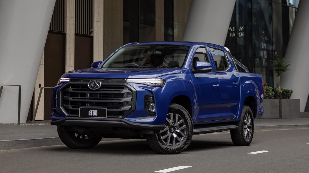 The current LDV eT60 electric ute is the only electric ute on sale in Australia., The new ute won’t be cheap according to LDV., LDV Maxus GST electric ute concept., Technology, Motoring, Motoring News, 2024 LDV Maxus GST confirmed for Australia