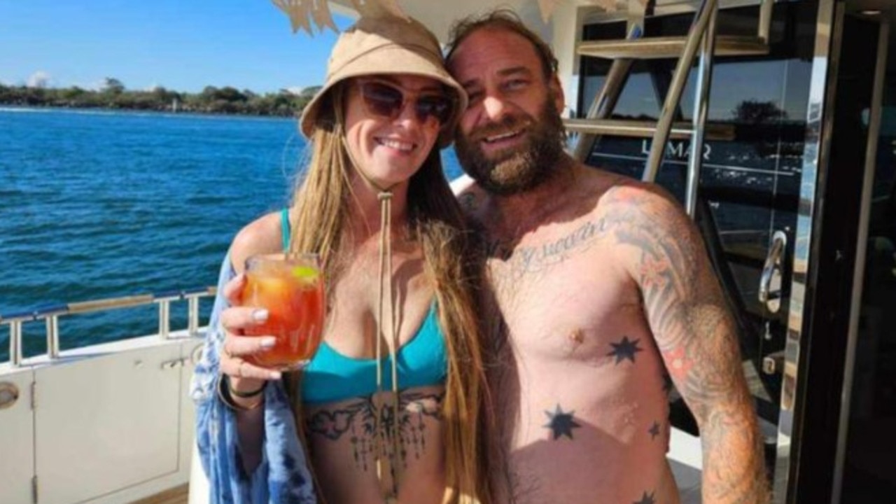 Tara Lee Murphy with her partner Shane Savage, who was killed when his car rolled at a raceway event. Picture: Tara Lee Murphy, Technology, Motoring, Motoring News, Loving tribute flows for Shane Savage after horror raceway death