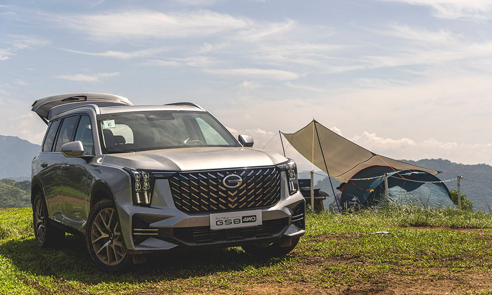 the gac gs8 4wd could be your next camping partner