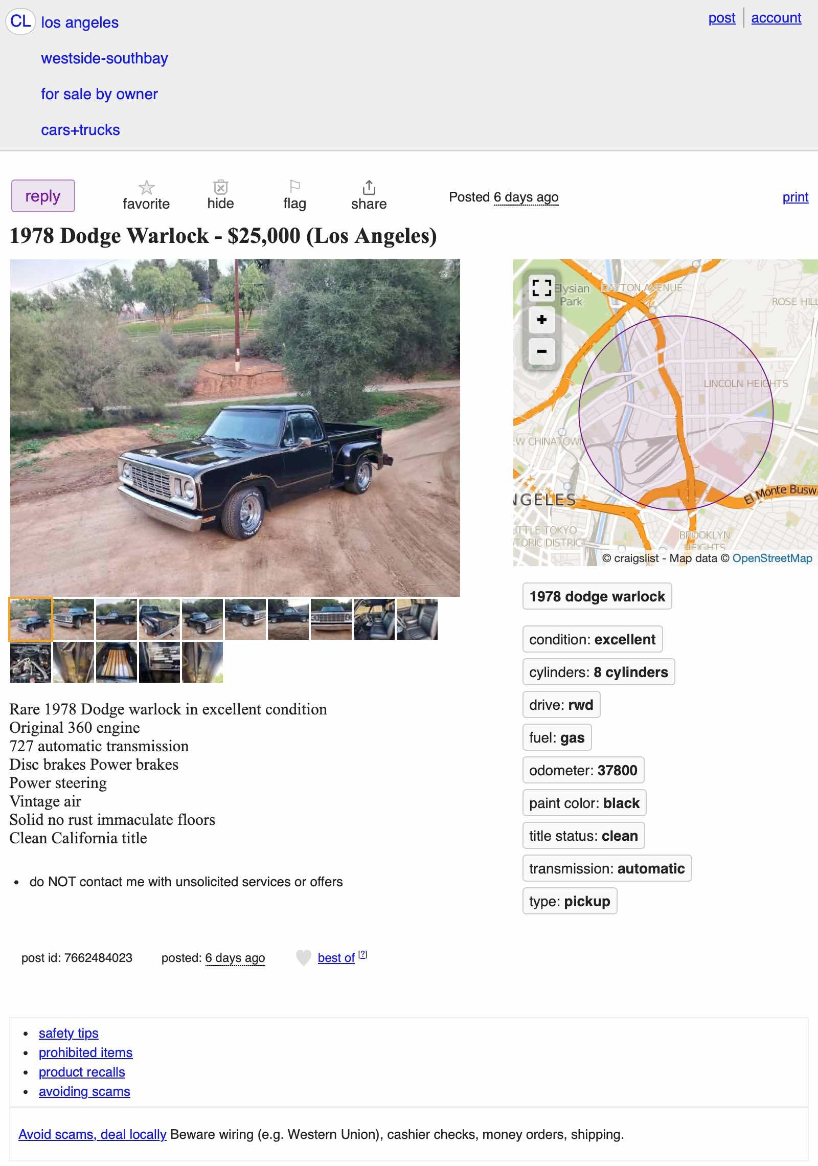 at $25,000, will this 1978 dodge warlock work its magic on you?