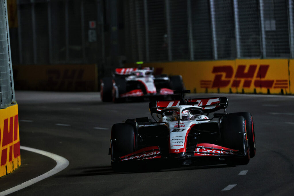 Haas, Hulkenberg, Magnussen, SingaporeGP