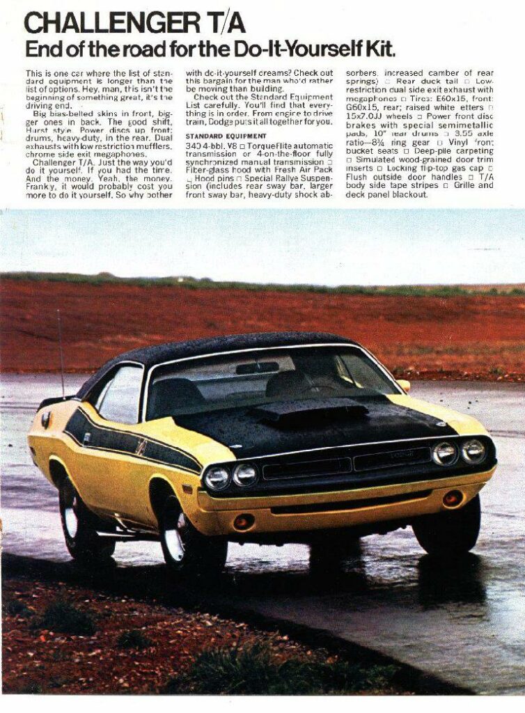 1st Generation (1970-1974) Dodge Challenger Magazine Advertisements, Advertisements, dodge, dodge challenger