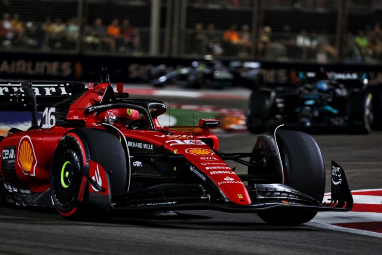 Ferrari, Leclerc, Sainz, SingaporeGP