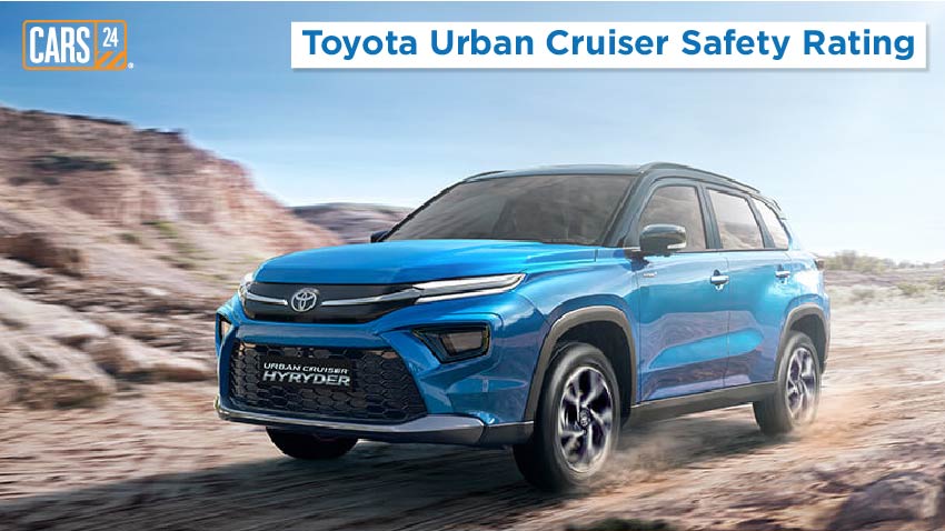 toyota urban cruiser safety rating: adult & child protection score