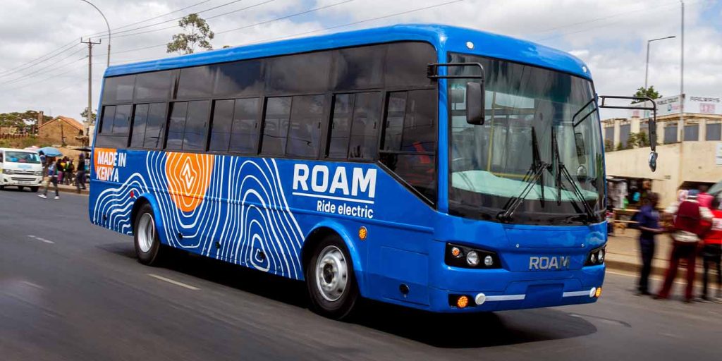 roam introduces the move all-electric shuttle bus, the first of its kind built entirely in kenya