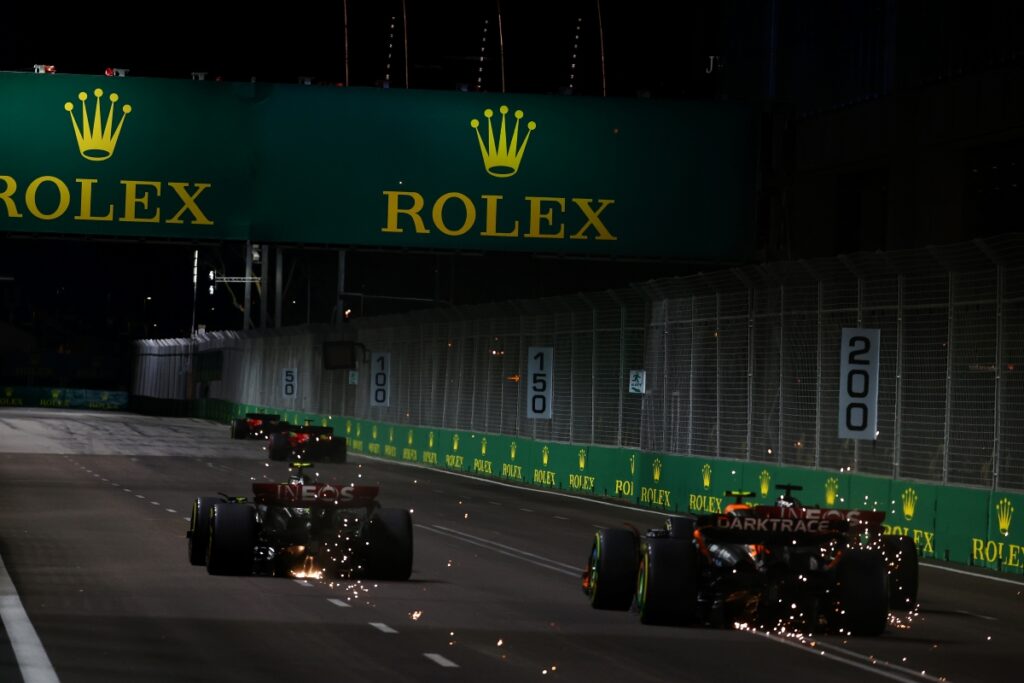 Hamilton, Mercedes, Russell, SingaporeGP