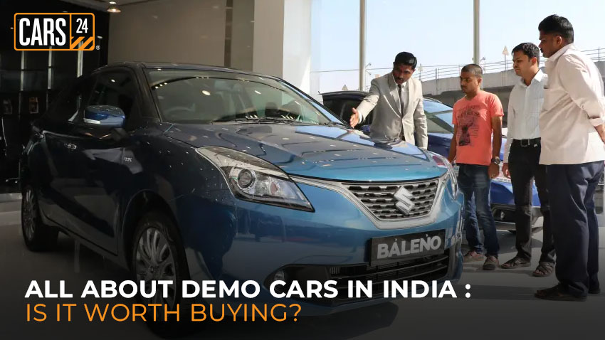 what is demo car and how to buy test drive cars in india