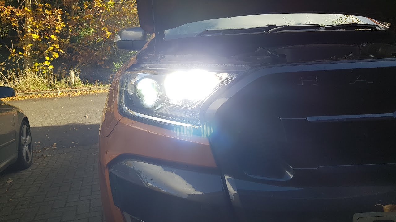 how to replace a headlight bulb on a ford ranger