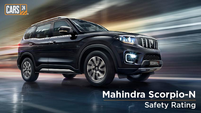 mahindra scorpio-n safety rating: adult & child protection score