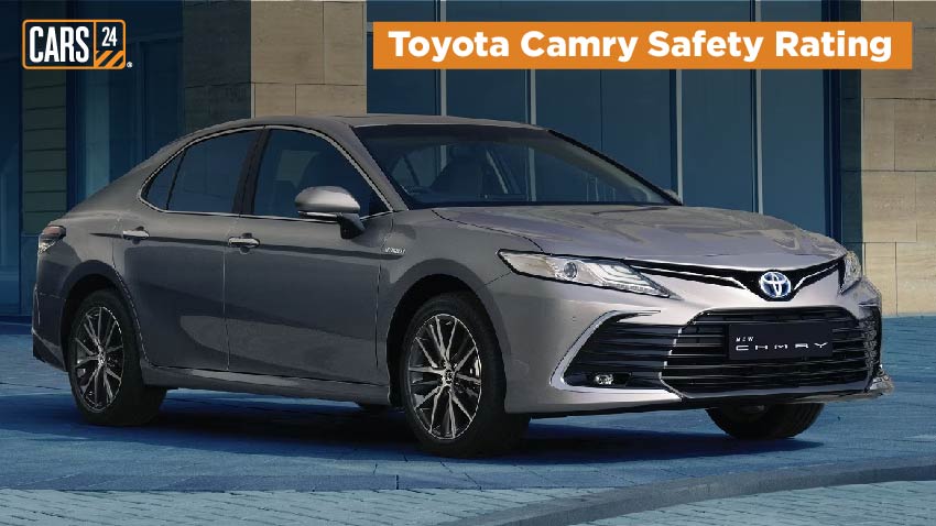 toyota camry safety rating: adult & child protection score