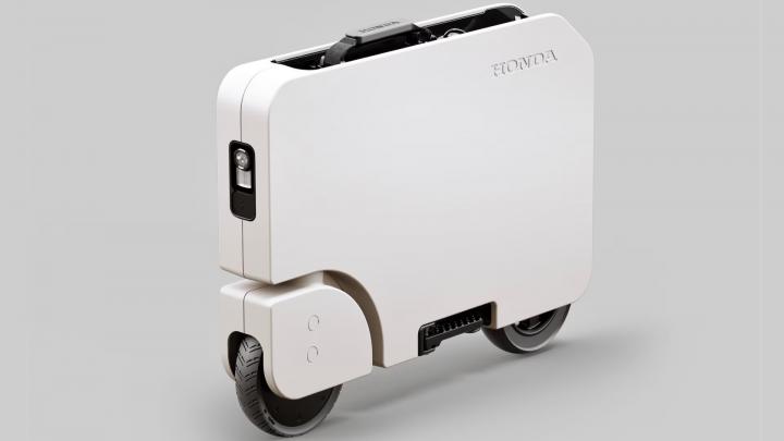 Honda Motocompacto unveiled: A compact suitcase-style e-scooter, Indian, Honda, 2-Wheels, electric scooters, International