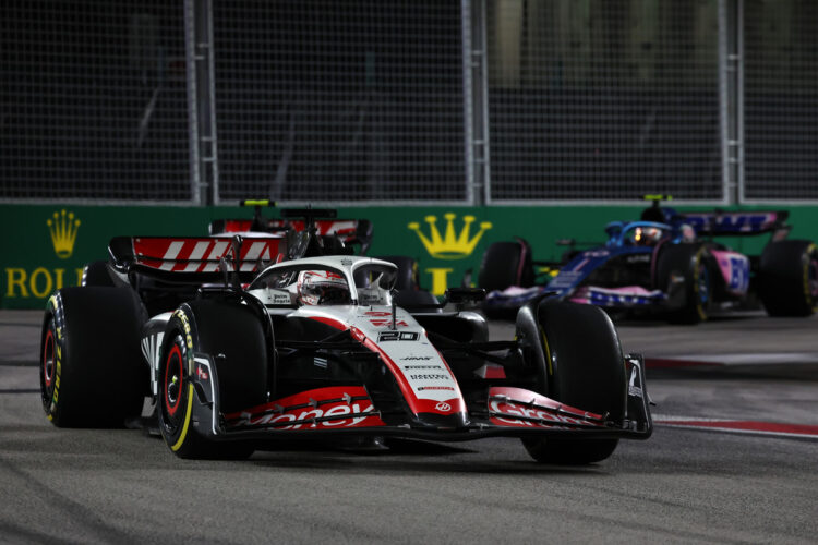 Haas, Magnussen, SingaporeGP