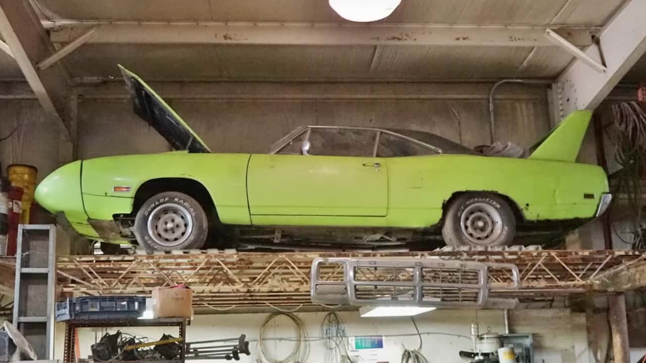 plymouth superbird rafters side video image