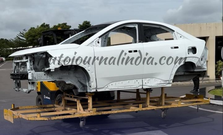 Tata Curvv pre-production bodyshell spied for the first time, Indian, Tata, Scoops & Rumours, Curvv Concept, spy shots