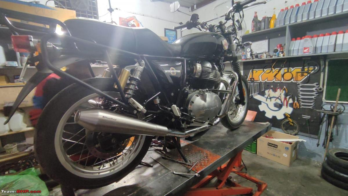 My Interceptor 650: Aftermarket slip-ons and air filter and future mods, Indian, Member Content, Interceptor 650, Royal Enfield, Modifications