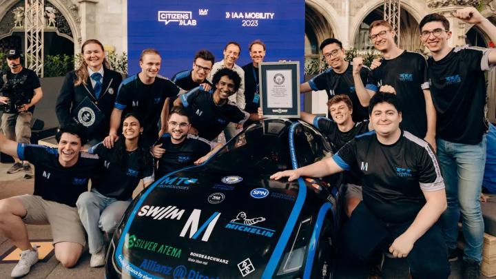 Germany: Students build EV with world's longest range of 2,575 km, Indian, Other, Electric car, International