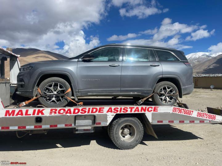 Jeep Meridian: How a trip to Leh ended in a 1.1L rupee service bill, Indian, Jeep, Member Content, Jeep Meridian, breakdown