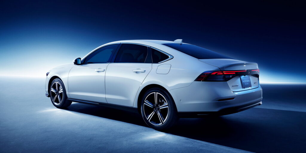 2024 honda accord launched in japan as a hybrid-only sedan