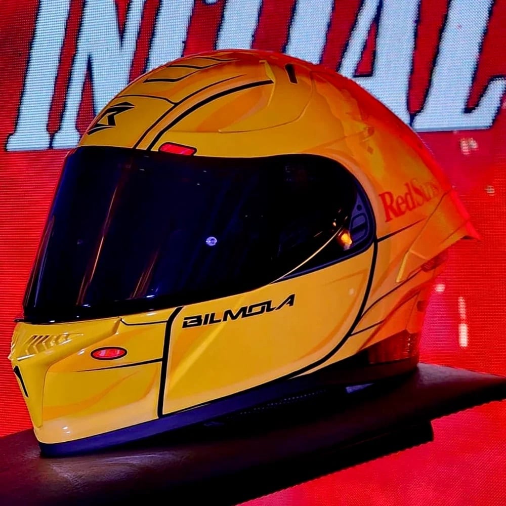 bilmola ‘initial d’-themed helmets are coming this december