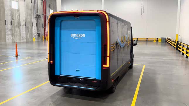 here are all of the design secrets that make rivian's electric amazon van great at delivering packages