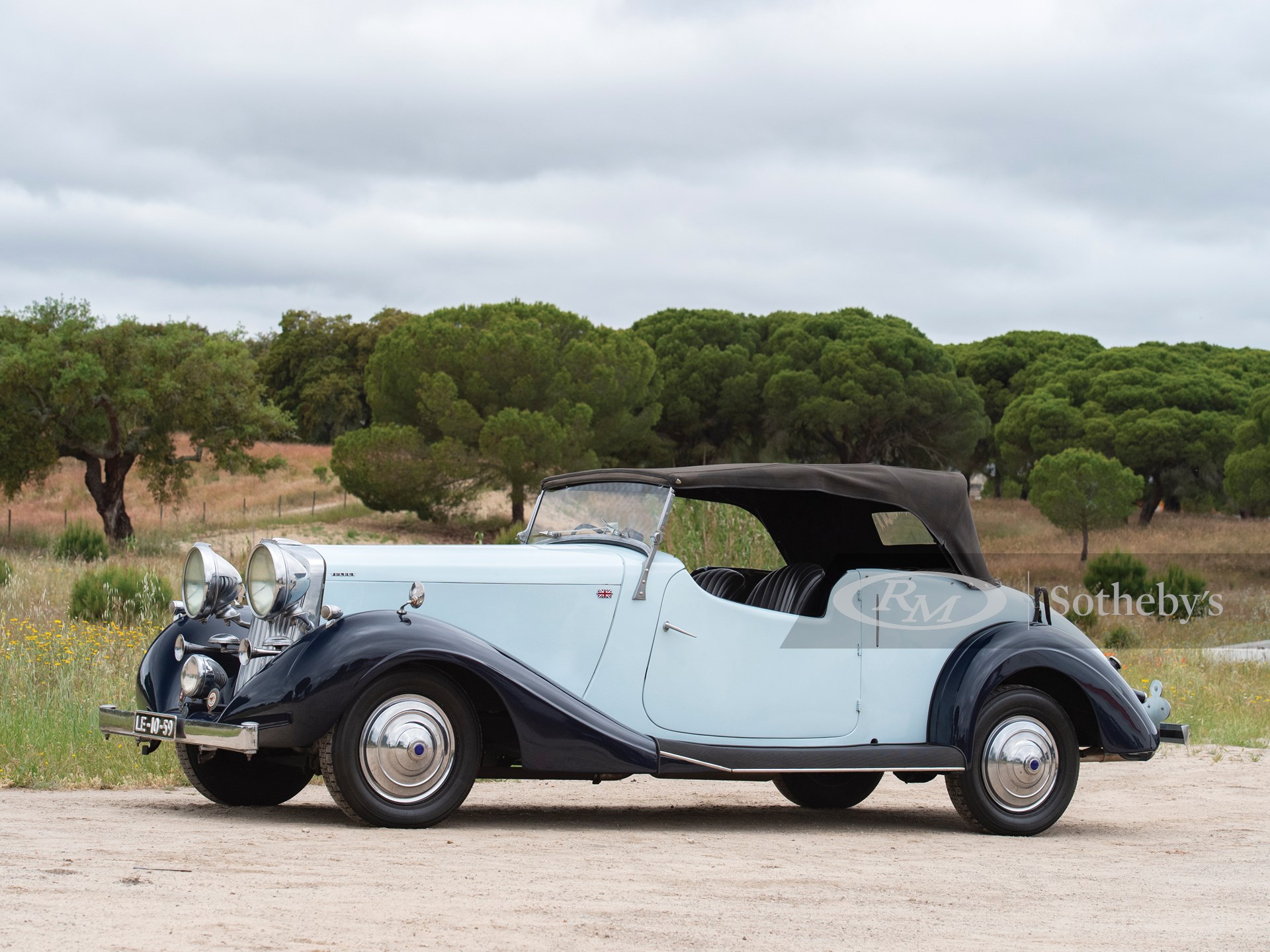 1930s, classic cars, Sunbeam-Talbot