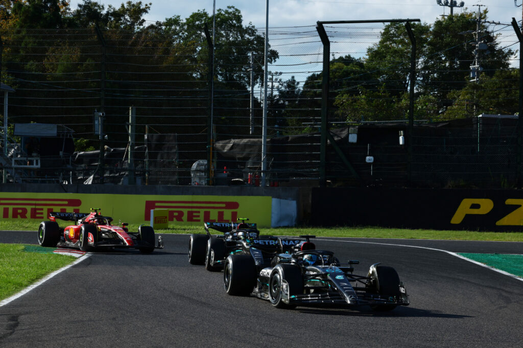 Hamilton, JapaneseGP, Mercedes, Russell