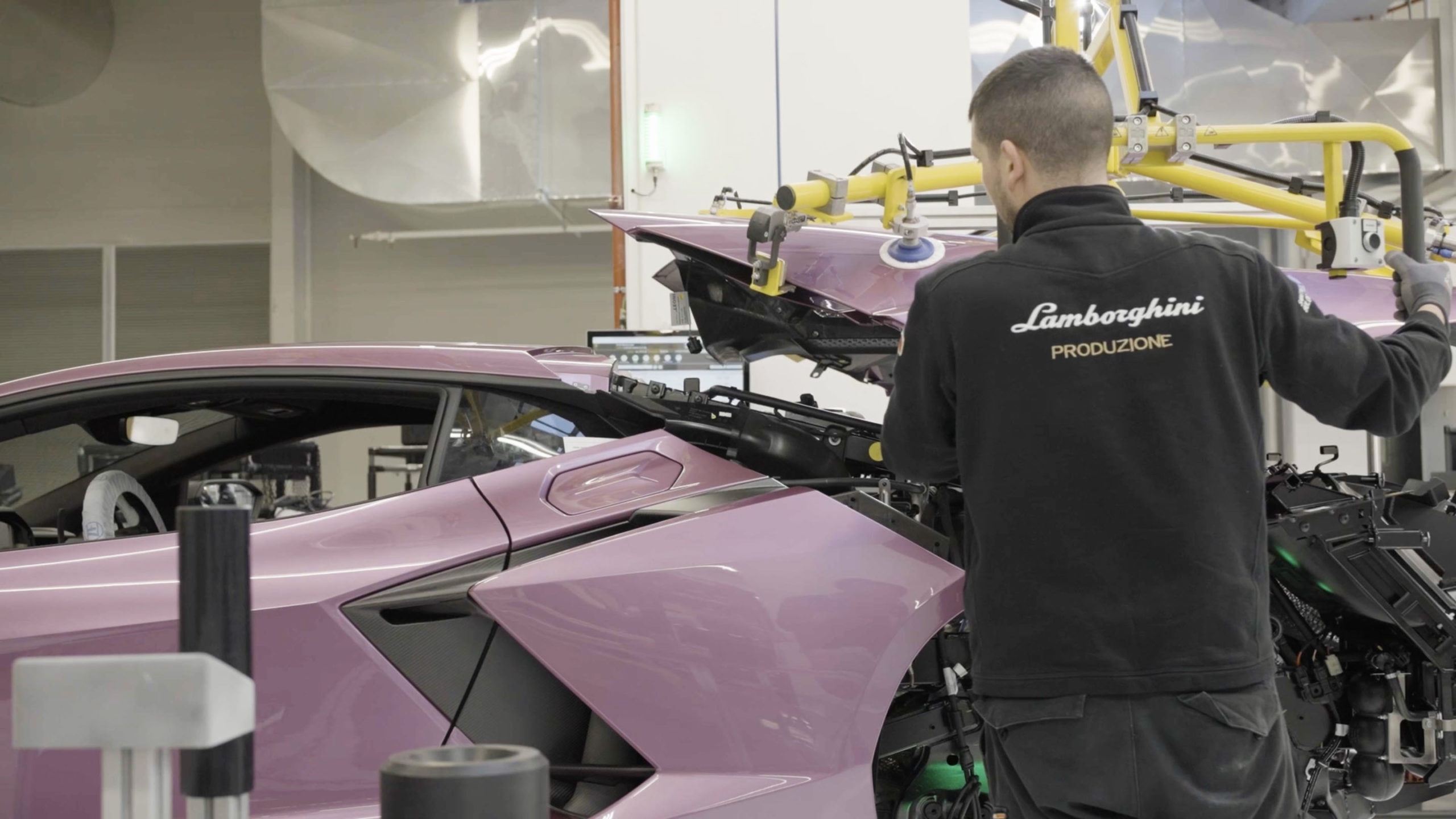 how to make a lamborghini revuelto: inside the factory building 1,001bhp hypercars