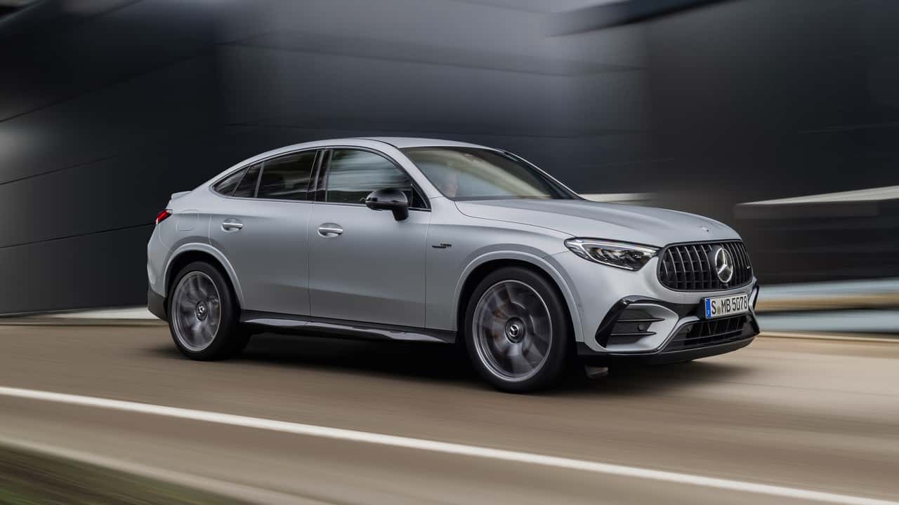 new mercedes-amg glc 63 s e performance, glc 43 debut in coupe trim