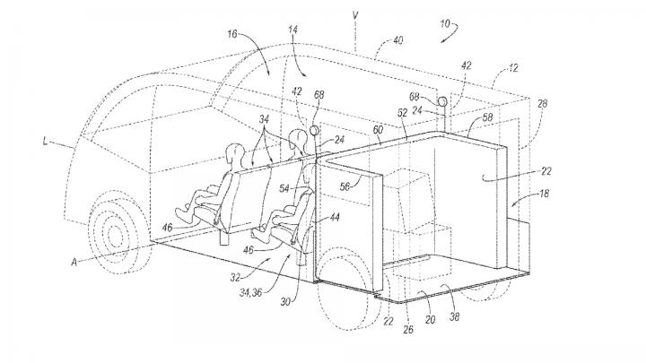 Ford patents floor-mounted airbags to protect rear passengers, Indian, Ford, Other, Patent, International